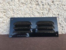 Petite grille de ventilation laquée noire / Panot / Quincaillerie