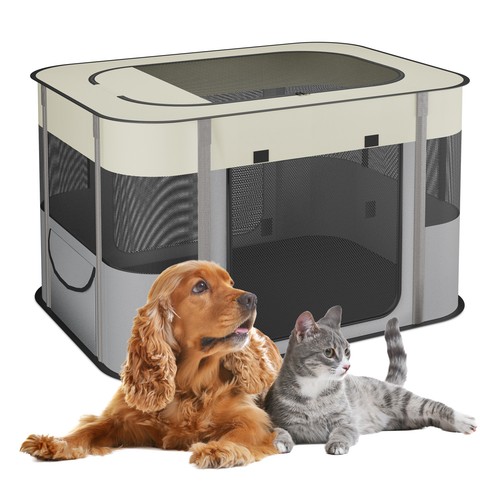 Parc chiot pliable - , chat