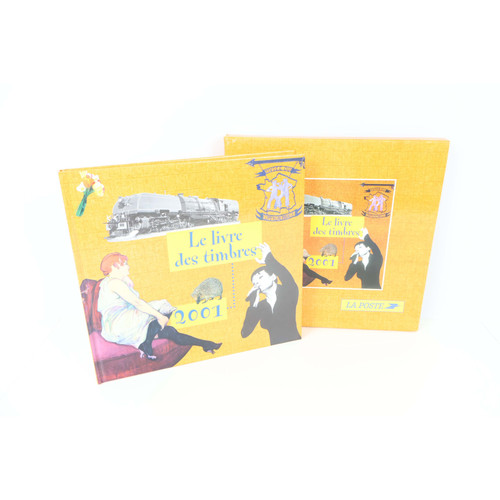 Livre des timbres france - des,