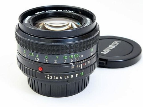 Objectif minolta rokkor 50 - objectif,