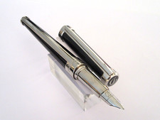 MAGNIFIQUE STYLO PLUME DE PRESTIGE S.T. DUPONT MODELE DEFI MILLENNIUM P1