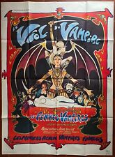 Affiche LE VIOL DU VAMPIRE Philippe Druillet JEAN ROLLIN 120x160cm 1968
