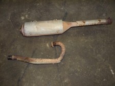 pot d'échappement silencieux et collecteur quad kymco 500 mxu