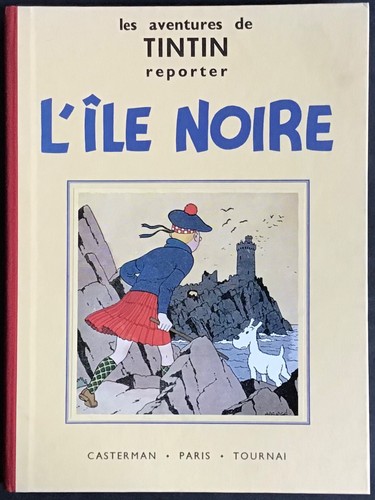 Tintin île noire - noire, eo