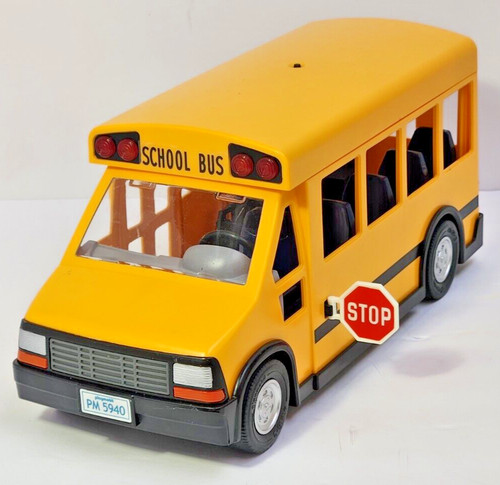 Playmobil school bus working - playmobil,