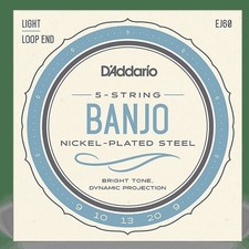D'Addario EJ60 5-String Nickel