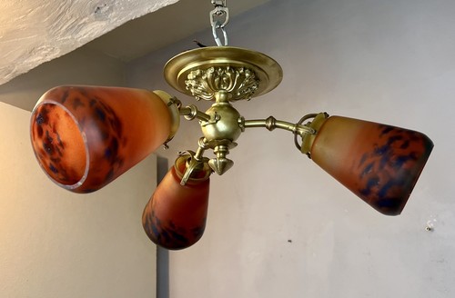 Lustre plafonnier monture - lustre, à