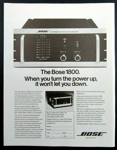 1979 bose corporation - bose,