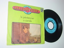 45T. Johnny HALLYDAY - STORY 7 - 1964 - Le pénitencier - O carole - 6009 431