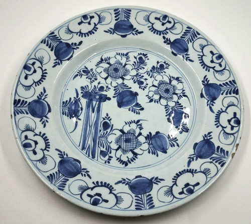 Assiette ancienne faïence