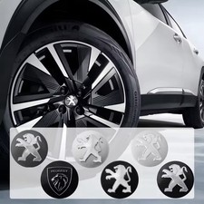 4 Bouchons Moyeu 60mm Peugeot