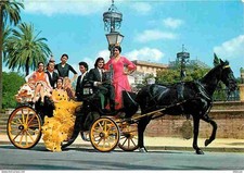 Animaux - Chevaux - Espagne - Folklore - Calèche - Fiacre - CPM - Voir Scans Rec