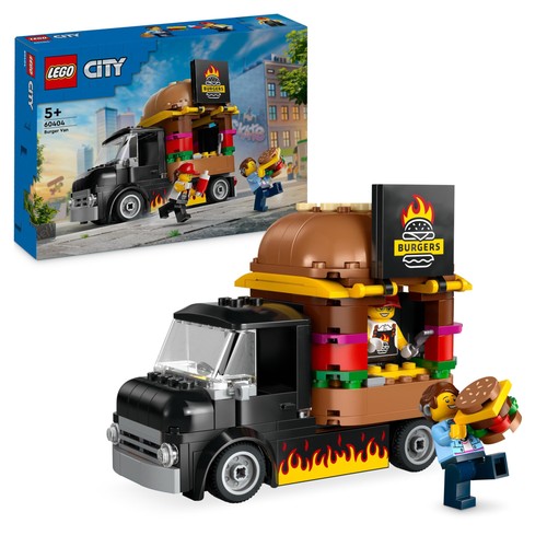 Lego city burger van - burger, van,