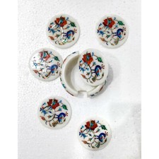 Marbre dessous verre set - dessous,