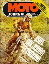 MOTO JOURNAL 238 YAMAHA XT 500 BULTACO SHERPA T 125 238 Harley Davidson SS 250