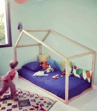Lit Montessori "Grande Cabane" enfant