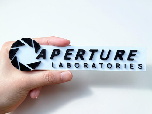 Plaque logo laboratoires - logo,