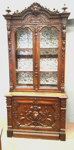 Buffet deux corps noyer - corps,