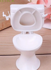 WC blanc, miniature maison de poupée, 1/12    M3