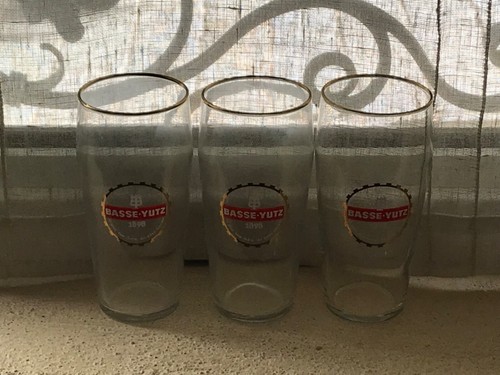 Lot verres basse yutz - de, "basse-yutz"