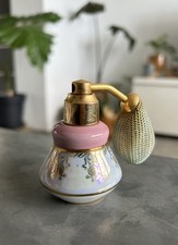 Vaporisateur de parfum Vapocler Clercygne paris Porcelaine de Limoges France