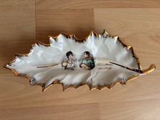 Vide-poche feuille en porcelaine de Luxe - Résidence des Isles, Corse - Napoléon