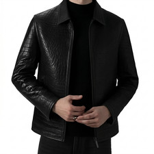 Veste luxe cuir - de, croco