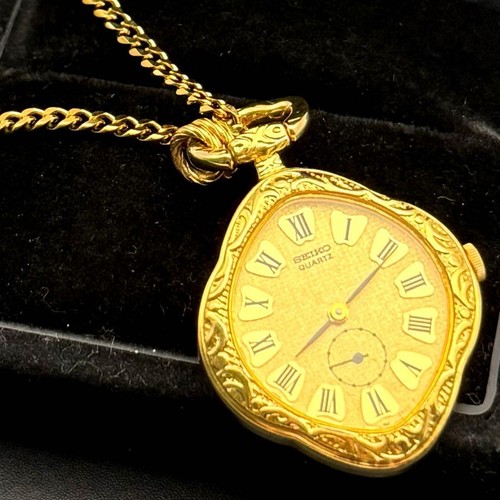 Montre pendentif seiko quartz - pendentif,
