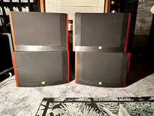 ENCEINTE BIBLIOTHEQUE JBL L90 60X40X30 Ebene et noire. RARE Amateurs averti