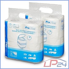 PAPIER TOILETTE CHIMIQUE AUTO-DISSOLVANT 2 PLIS CAMPING CARAVANING 8 ROULEAUX