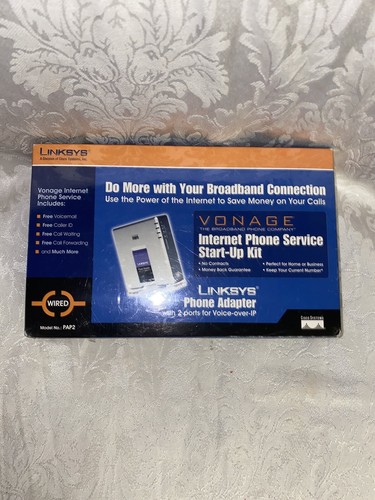 New linksys pap2 vonage - pap2,
