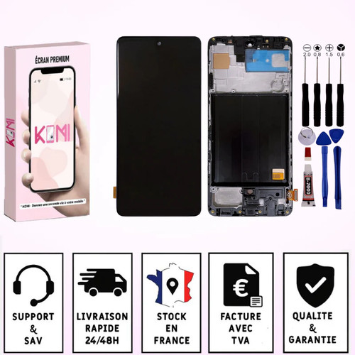 Ecran pour samsung galaxy - samsung, a51