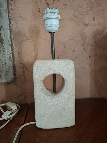 Lampe vintage pierre - lampe,