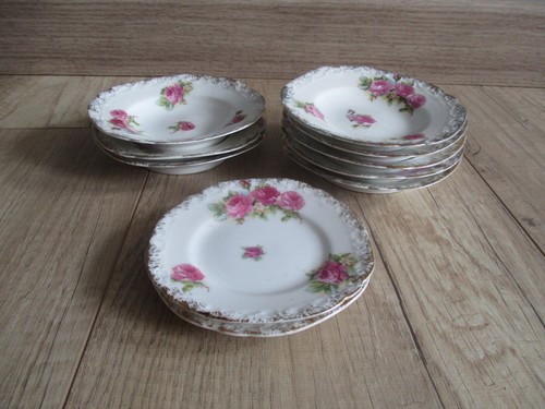 Assiettes porcelaine de - 10,