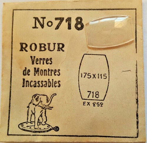 Verre robur plexi 718 pour - robur,