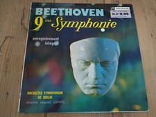 33T Ludwig Van BEETHOVEN Disque LP 12" NEUVIEME 9ème SYMPHONIE - Odéon 35001