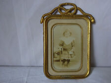 Petit cadre ancien laiton