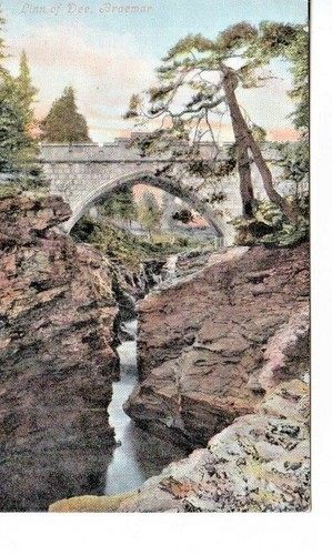 Braemar linn of - dee, colour
