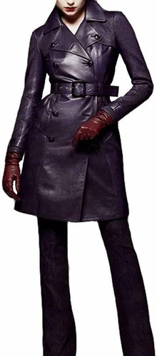Manteau long trench élégant