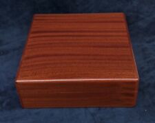 BOITE CAVE A CIGARES VIDE ANCIENNE ACAJOU INT CEDRE HUMIDIFICATEUR AGROMETRE  