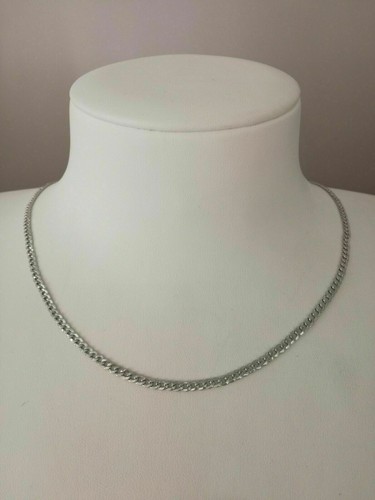 Collier blanc 18k massif - blanc,