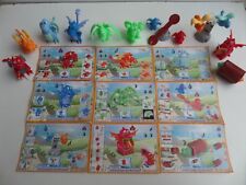 Série Complète KINDER Ancien TT : LES DRAGONS + 9 BPZ (2007/2008)