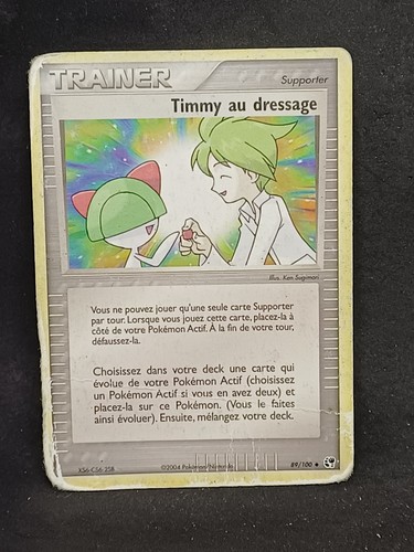 Carte pokémon unco timmy - carte,