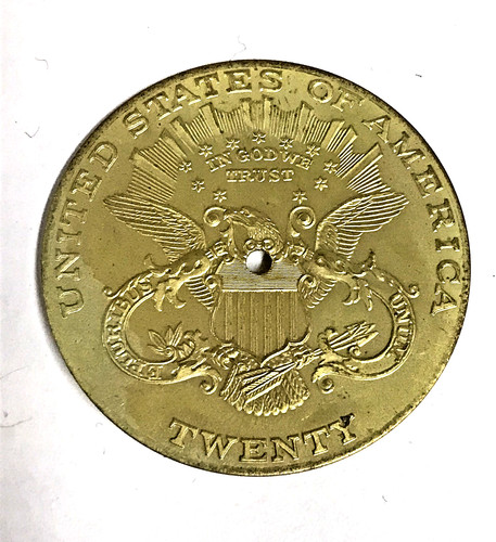 Dial cadran type piece - , dollars