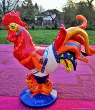 Figurine vintage Coq de Sharon