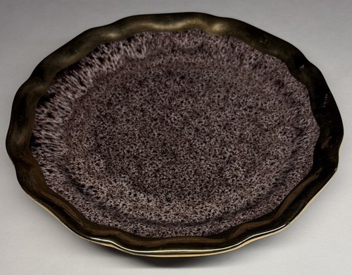 Petite assiette plate - assiette, signée