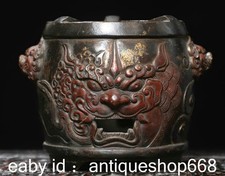 6.4" ancienne Chine bronze