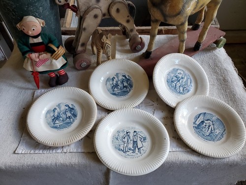 Anciennes assiettes - 5,