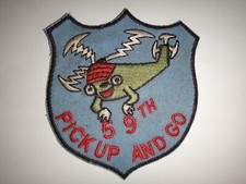États-Unis 59th Transport Hélicoptère Compagnie Pic Up And Go Vietnam War Patch