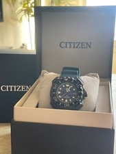 Montre citizen eco drive titanium  Promaster iso driver 200M bleu BN0277